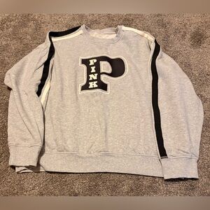 PINK Victoria's Secret Gray and Black women’s sweatshirt